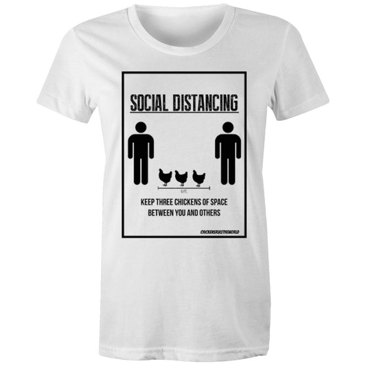 Social Distancing Chook Shirt