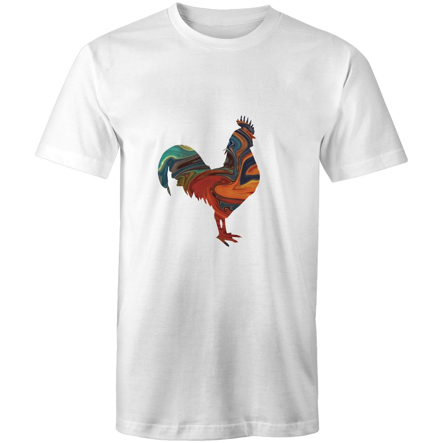 Colourful chook shirt - Men's T-Shirt