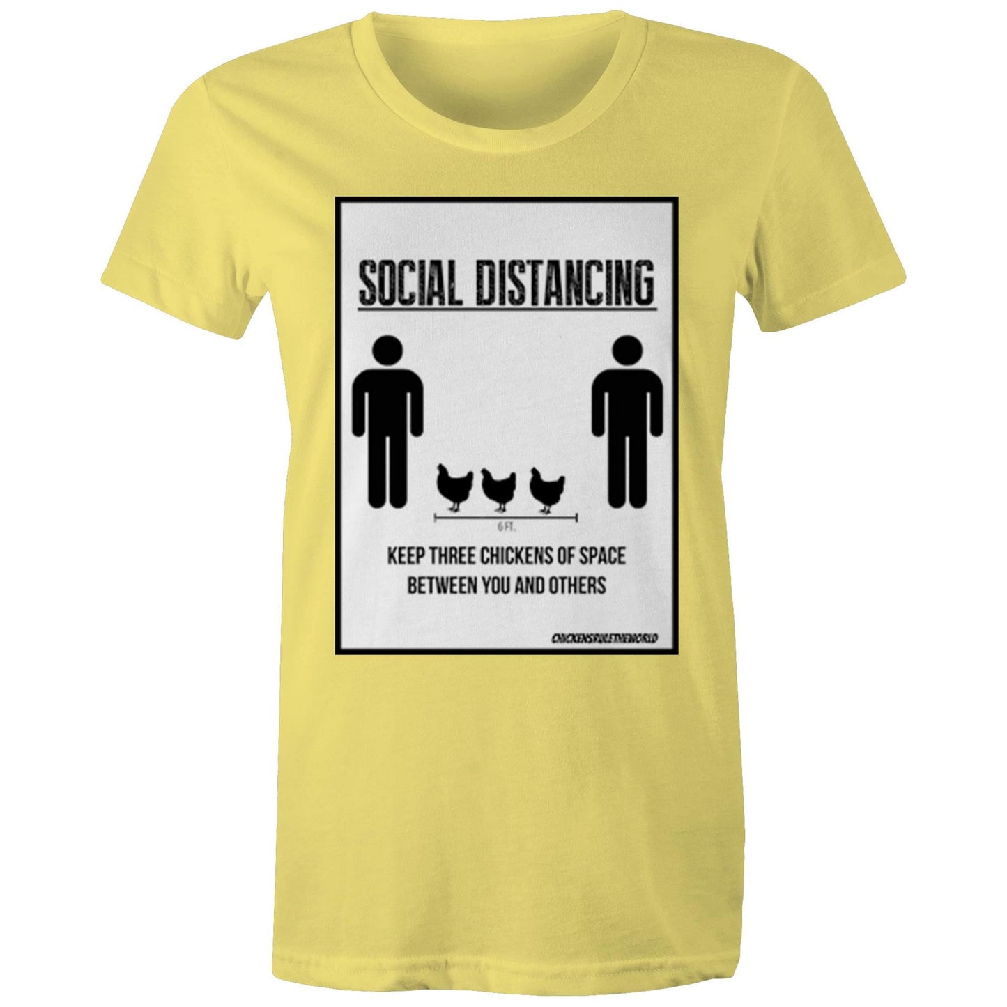 Social Distancing Chook Shirt