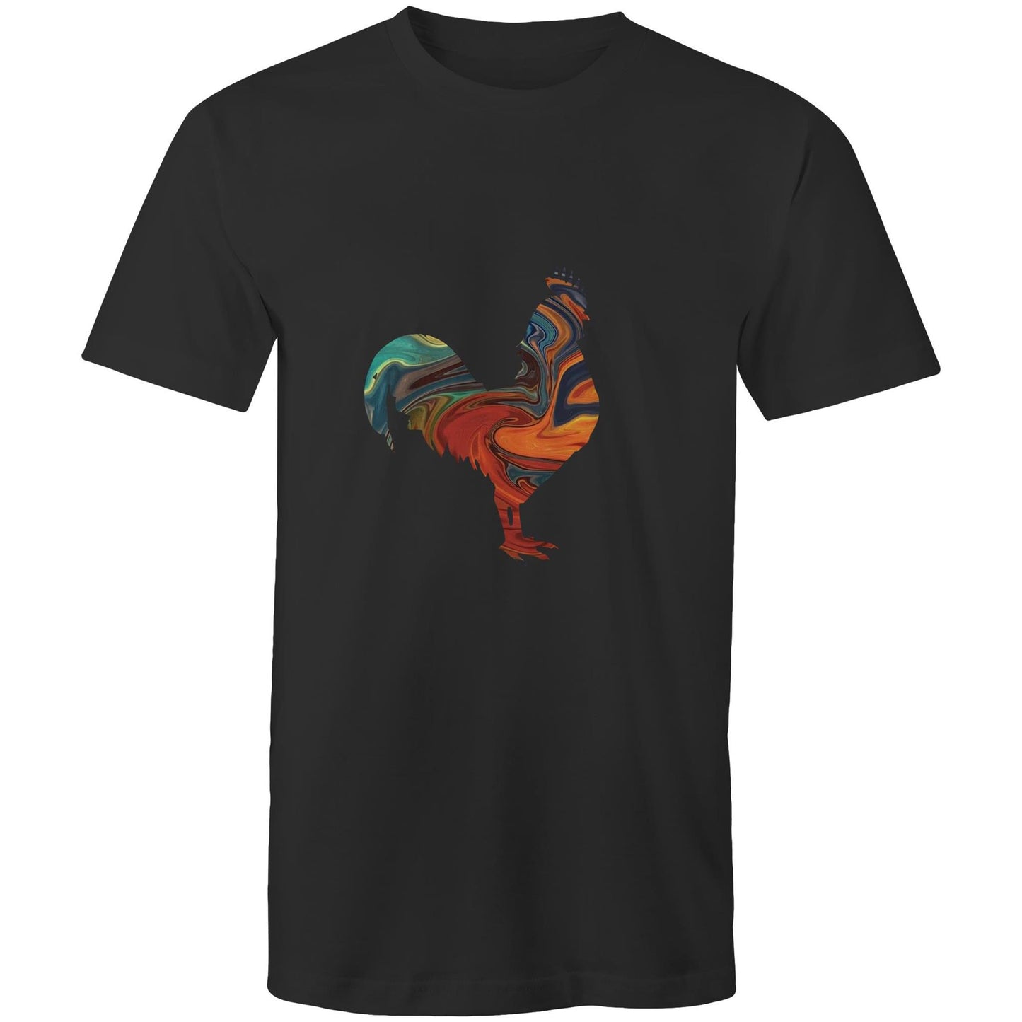 Colourful chook shirt - Men's T-Shirt