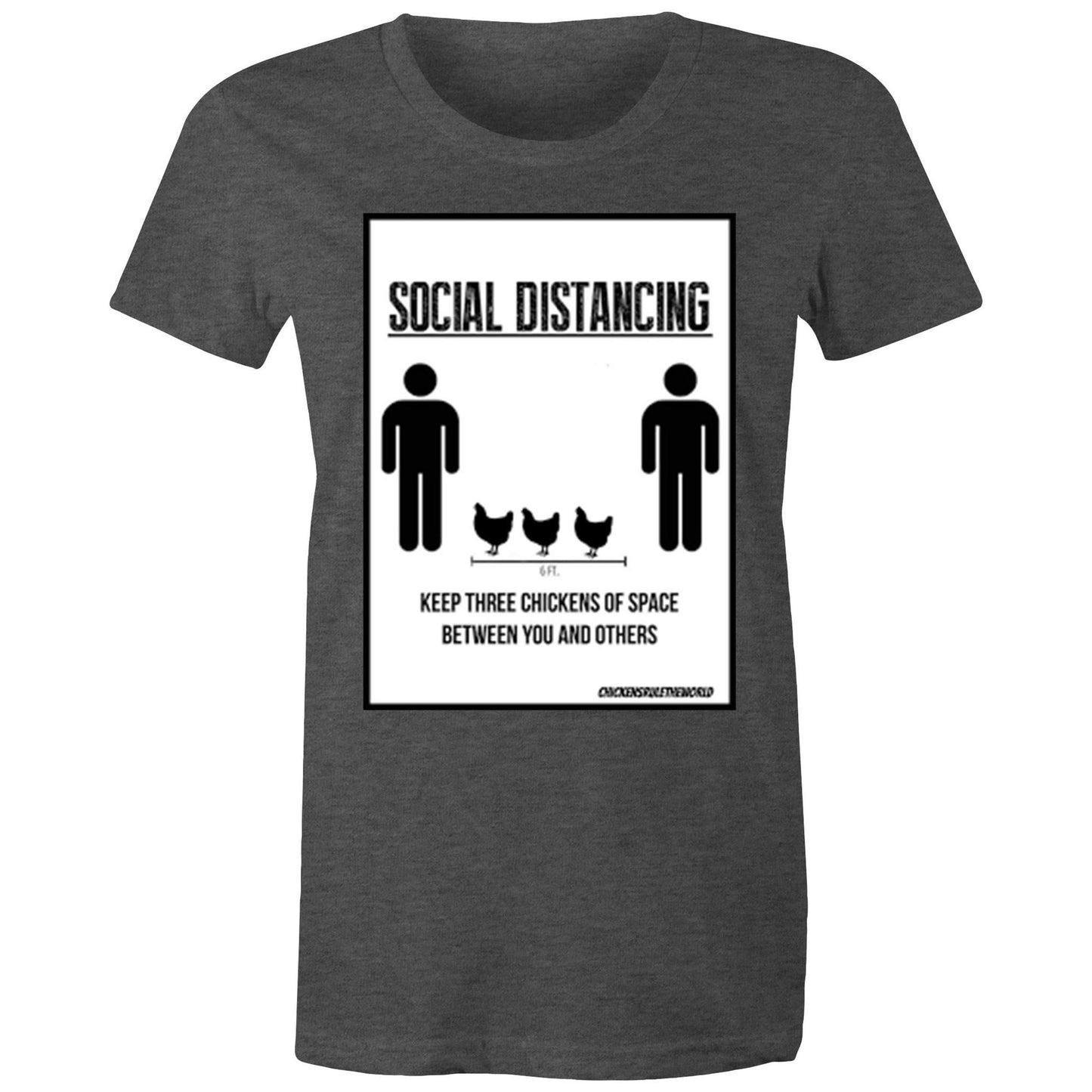 Social Distancing Chook Shirt