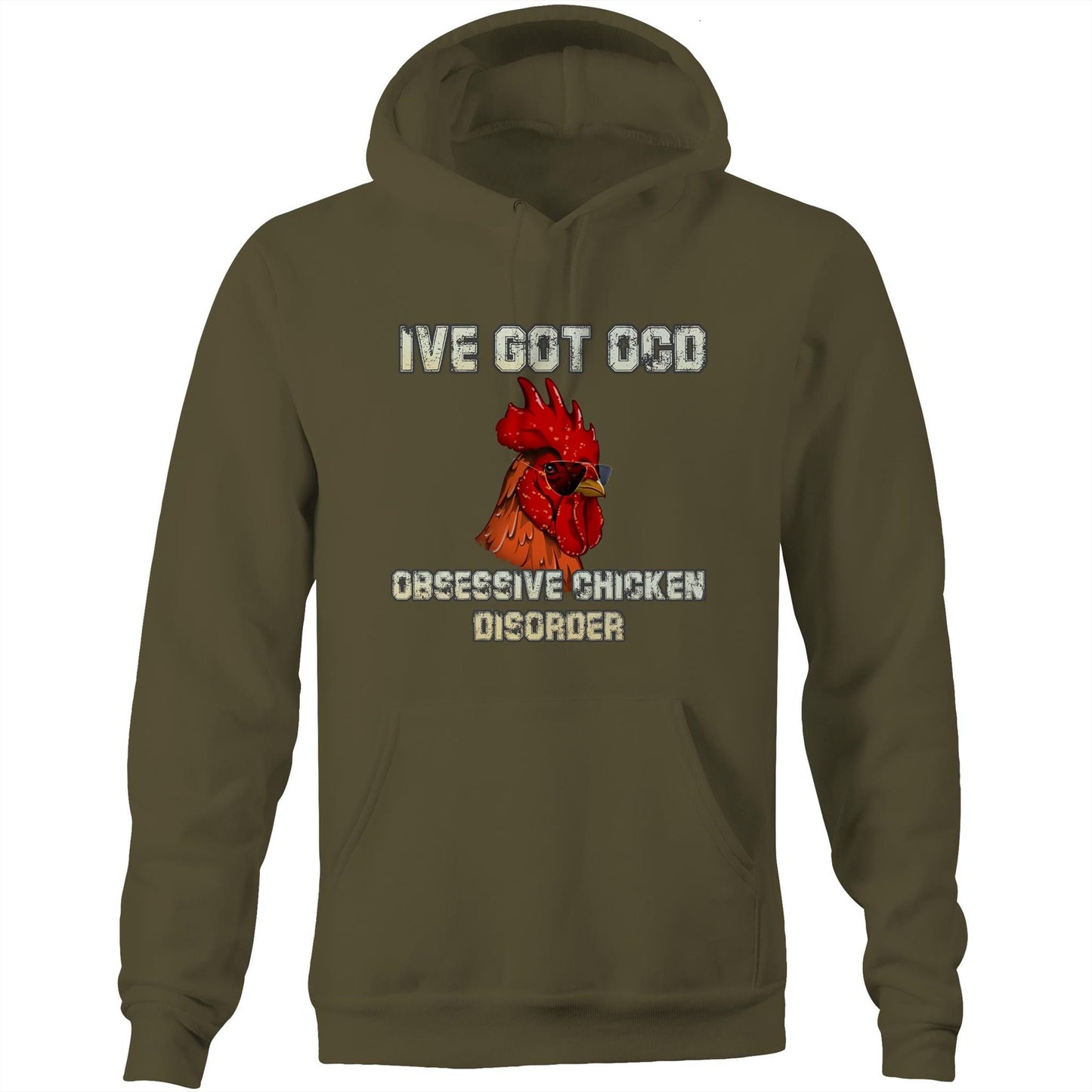 Funny OCD - Pocket Hoodie Sweatshirt