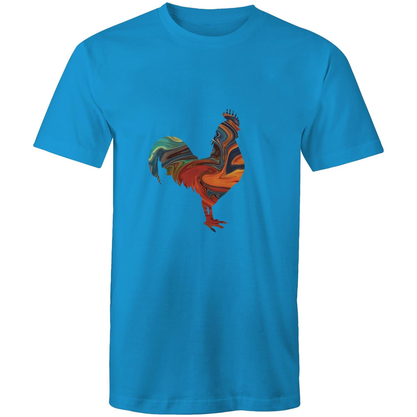 Colourful chook shirt - Men's T-Shirt