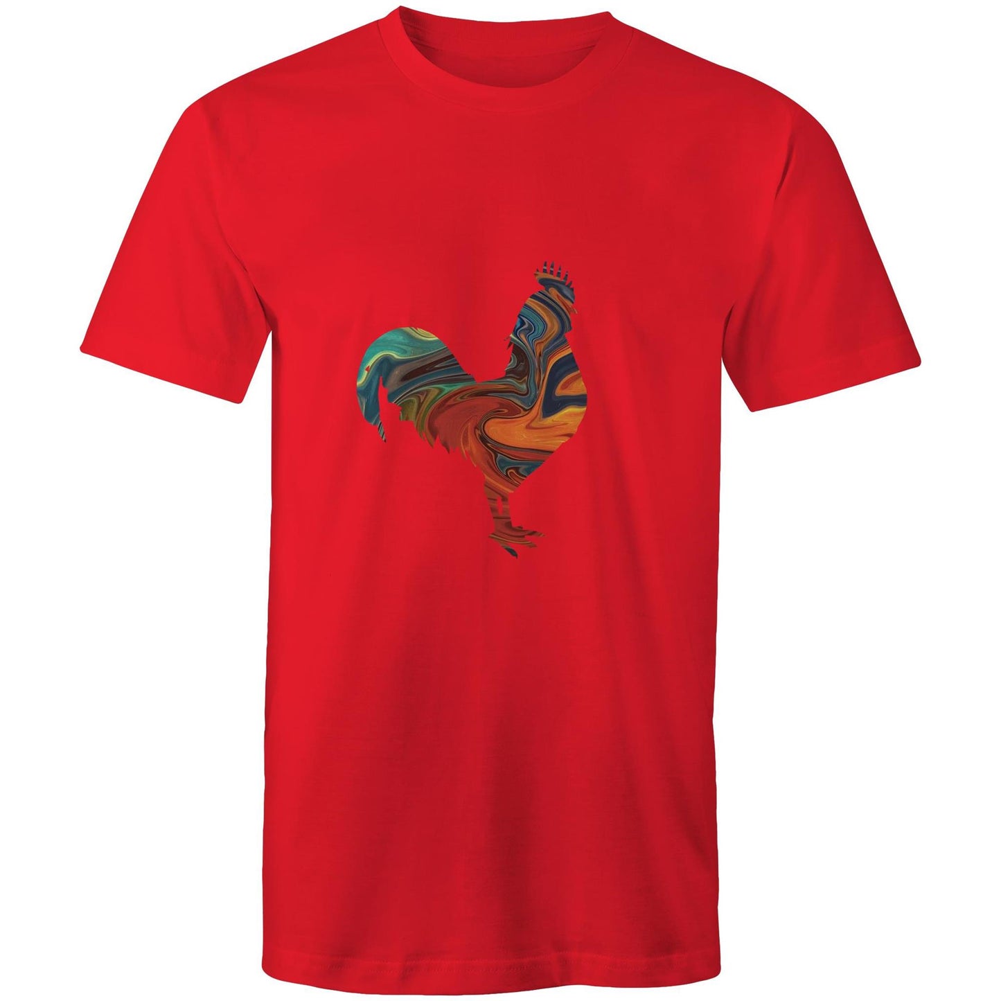 Colourful chook shirt - Men's T-Shirt