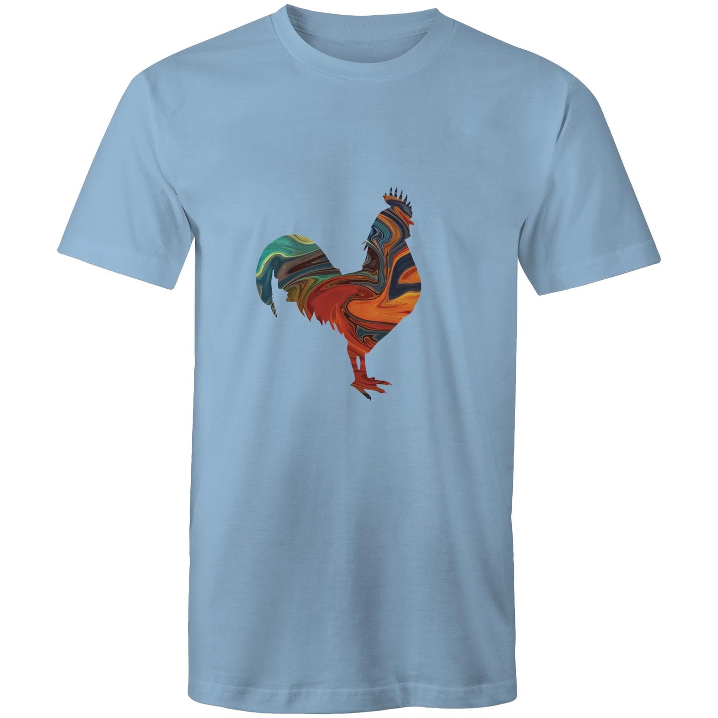 Colourful chook shirt - Men's T-Shirt