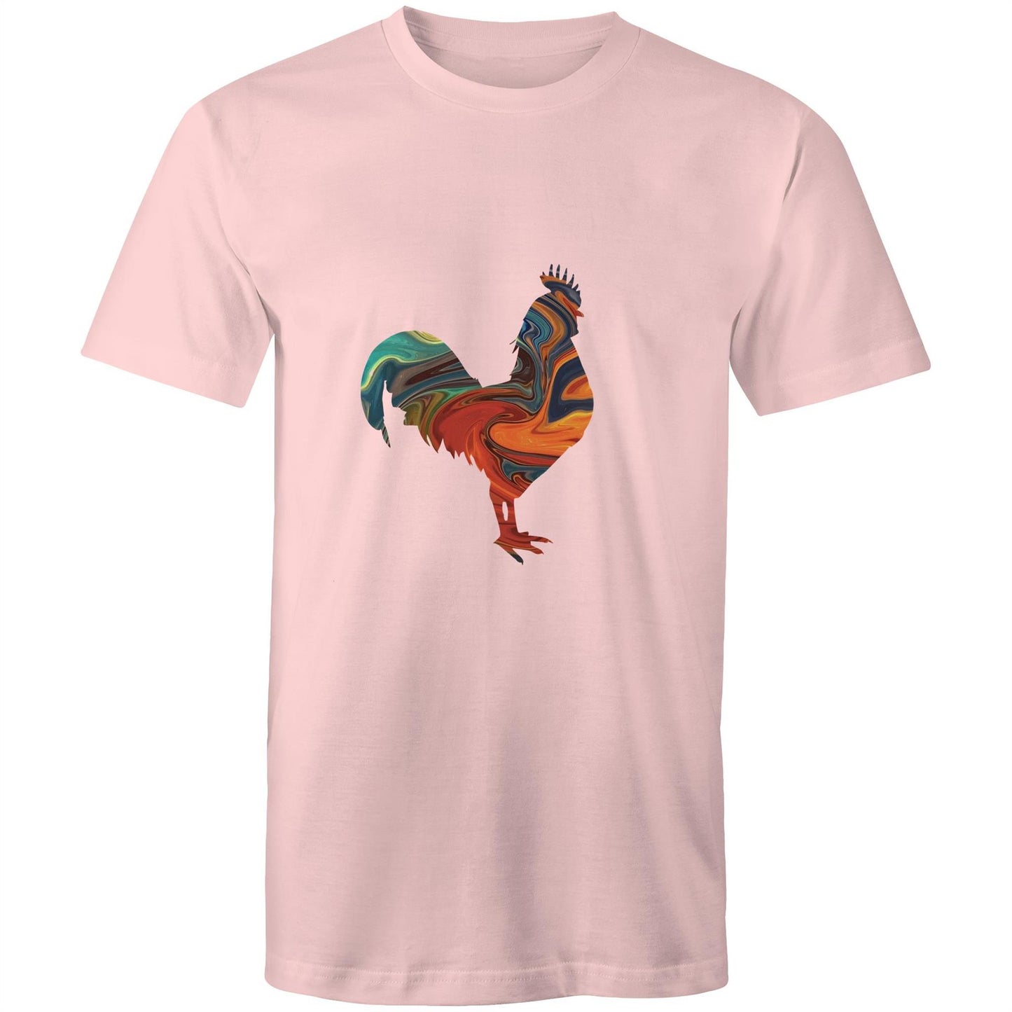 Colourful chook shirt - Men's T-Shirt