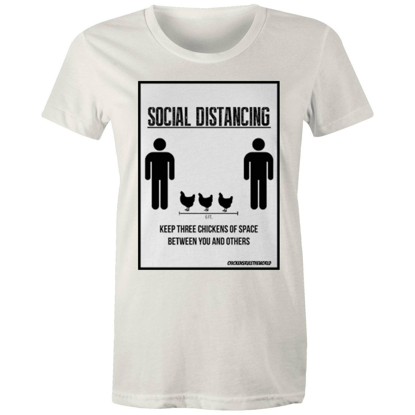 Social Distancing Chook Shirt