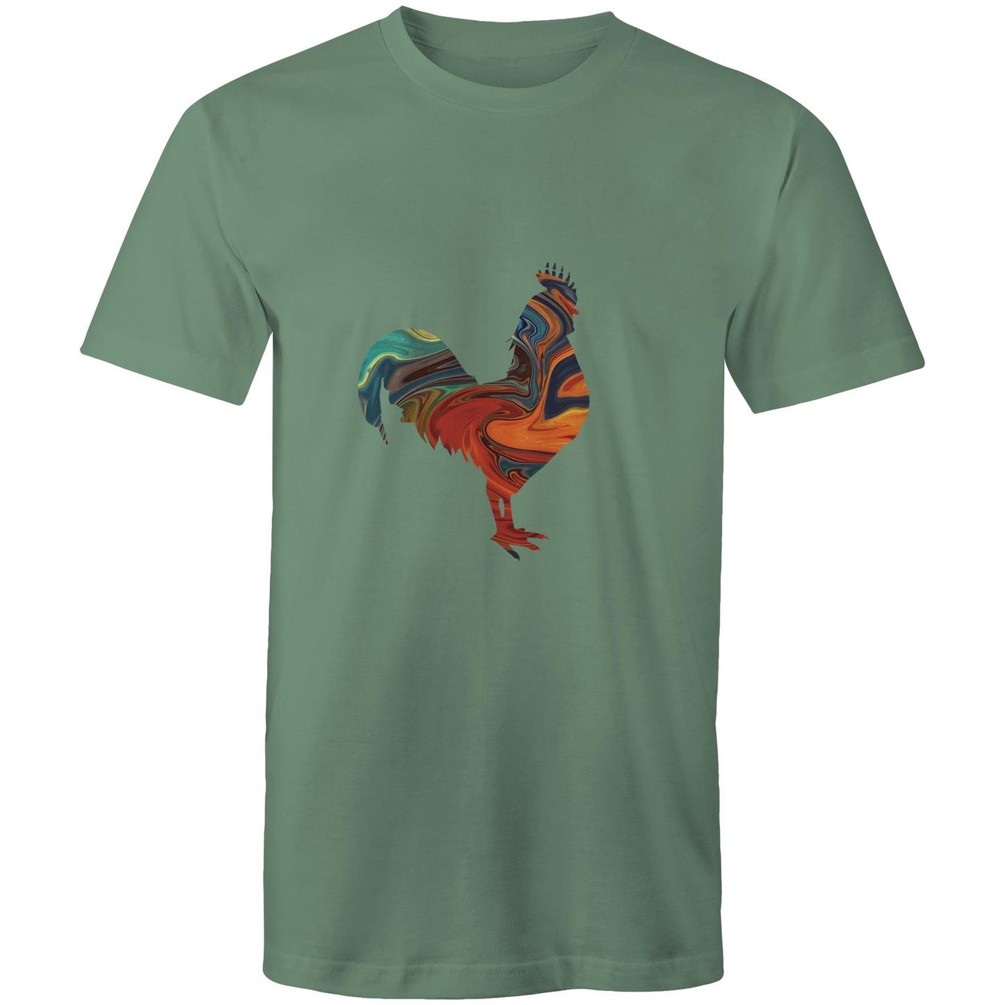 Colourful chook shirt - Men's T-Shirt